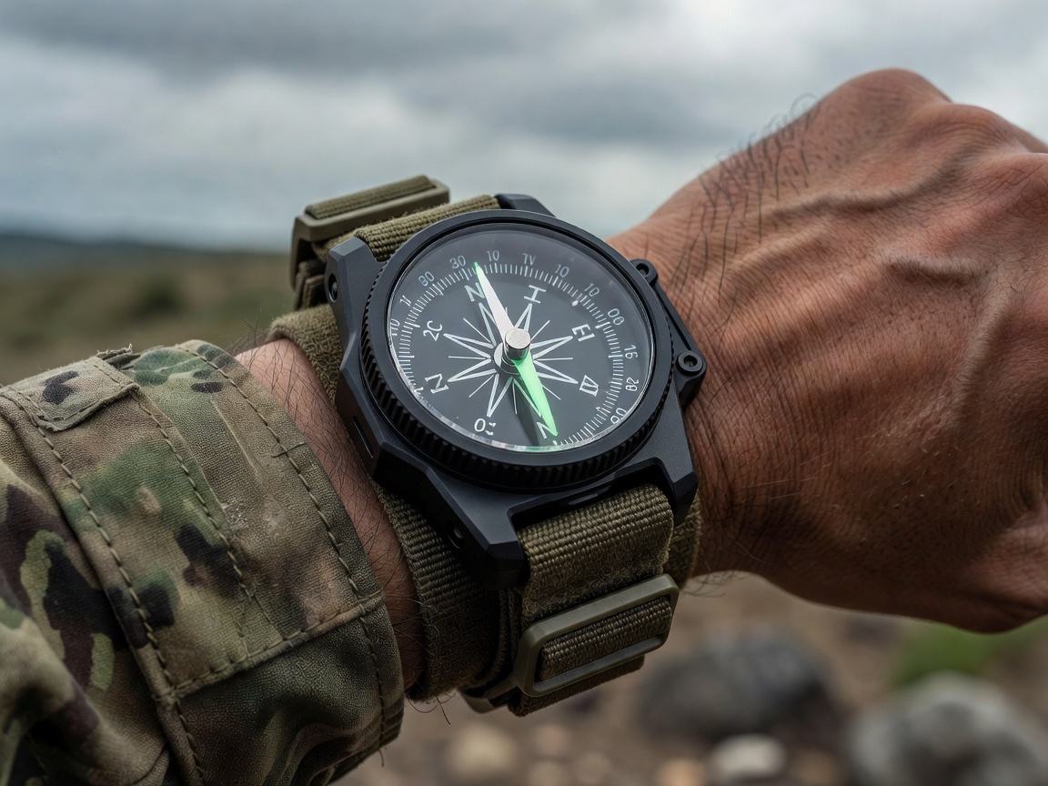 Findoramacompss Tactical Wrist Navigator Field Compass
